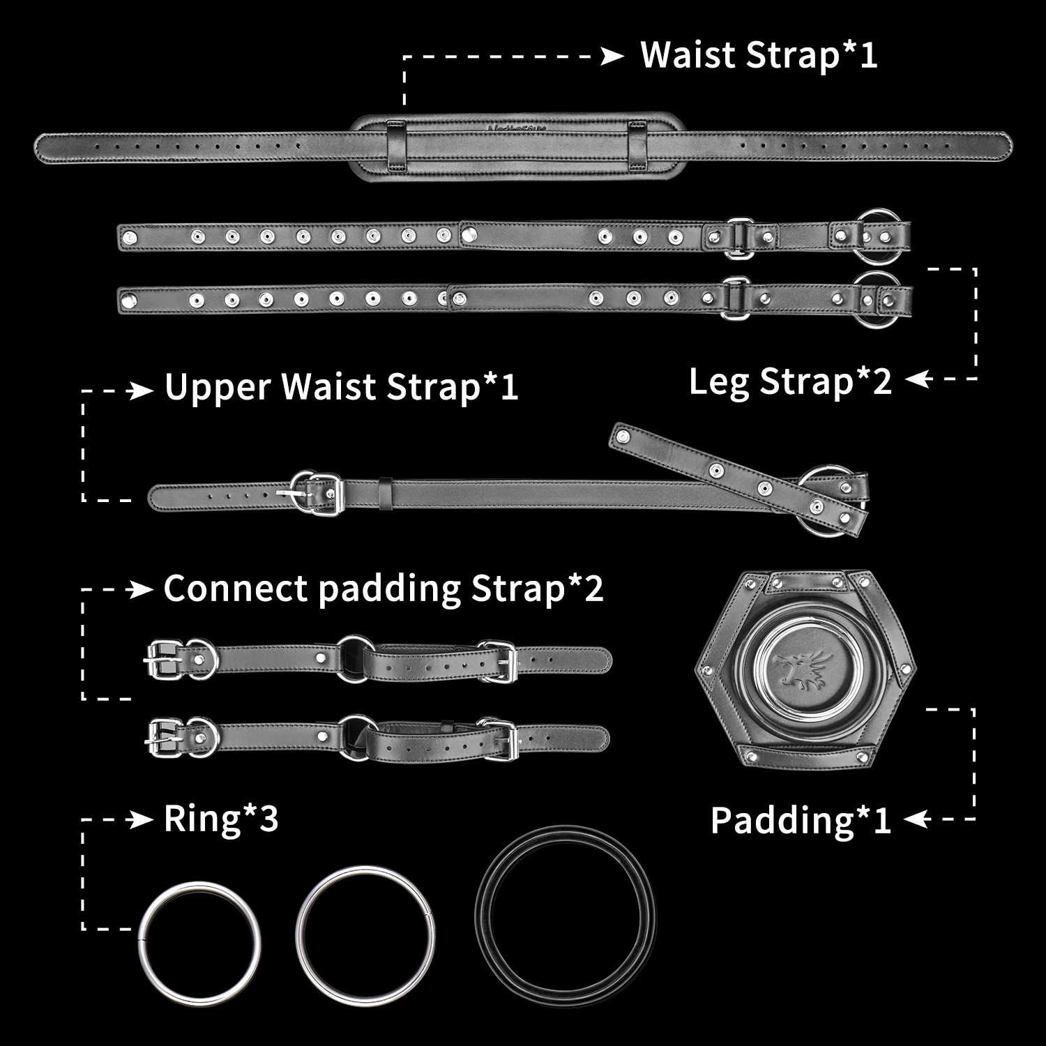 Yrdeno Strap On Harness - Image 17